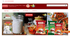 Desktop Screenshot of dhanharmasala.com